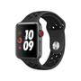 Imagem de NERDCASE, Pulseira com Furos Respirável, Silicone, Compatível com Apple Watch Series 1-9, 38mm/40mm/41mm, Preto
