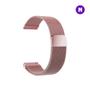 Imagem de NERDCASE, Pulseira de Metal Magnética, Compatível com Samsung Galaxy Watch 20mm, Rosa