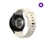 Imagem de NERDCASE, Pulseira de Silicone, Compatível com Samsung Galaxy Watch 22mm, Bege