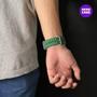 Imagem de NERDCASE, Pulseira Ocean de Silicone, Compatível com Apple Watch 1-9, 42/44/45/49mm, Verde