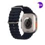 Imagem de NERDCASE, Pulseira Ocean, Silicone, Compatível com Apple Watch 1-9, 42/44/45/49mm, Preto.