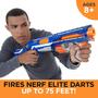 Imagem de Nerf Rampage N-Strike Elite Toy Blaster com 25 Dardos De Tambor slam fogo e 25 dardos oficiais de espuma de elite para crianças, adolescentes e adultos (exclusivo da Amazon)