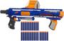 Imagem de Nerf Rampage N-Strike Elite Toy Blaster com 25 Dardos De Tambor slam fogo e 25 dardos oficiais de espuma de elite para crianças, adolescentes e adultos (exclusivo da Amazon)