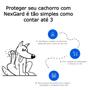 Imagem de NexGard para Cães de 4,0 A 10 Kg  1 UNIDADE + 1 VERMIFUGO VERMIVET