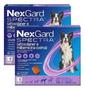 Imagem de NexGard Spectra Antipulgas e Carrapatos Para Cães de 15,1 a 30kg Combo 2 caixas