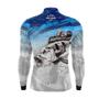 Imagem de NF01M - Camisa Camiseta Blusa de Pesca Masculina New Fisher Tucunaré - com proteção UV