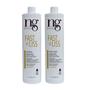 Imagem de Ng De France Kit Pós Fast Liss Alisamento Manutenção do Efeito Liso Shampoo 1000ml + Condicionador 1000ml