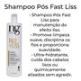 Imagem de Ng De France Kit Pós Fast Liss Shampoo 1l + Condicionador 1l + Máscara Capilar Manutenção Efeito Liso 500g