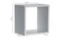 Imagem de Nicho Branco 28X28X20Cm Com Suporte Prat-K