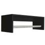 Imagem de Nicho Com Varão 80cm Preto Em Mdf F031
