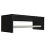 Imagem de Nicho Com Varão 80cm Preto Em Mdf F031