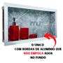 Imagem de Nicho De Porcelanato Banheiro Estante Porta Shampoo Único que Não Empoça Água Chumbo