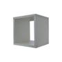 Imagem de nicho decorativo 20x20x15 cm branco Hub18