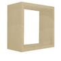 Imagem de Nicho Decorativo 40X40X15 cm Natural Em Mdf