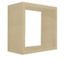 Imagem de Nicho Decorativo 55x55x15 Cm Em Mdf Natural F031