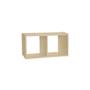 Imagem de Nicho Duplo 60X30X20 cm Em Mdf