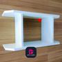 Imagem de Nicho organizador Para Cozinha Porta Temperos Estante de Parede Lavanderia mdf 52cm