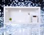 Imagem de Nicho Para Banheiro - Porcelanato Branco Polido 60x30x10 Cm
