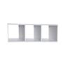 Imagem de Nicho Triplo 90x30x20 Branco Em Mdf F031