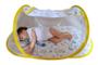 Imagem de Ninho Para Bebê Com Mosquiteiro Mini Berço Portátil Baby Boy