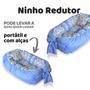 Imagem de Ninho Redutor de Berço para Bebê com Mosquiteiro Várias Estampas