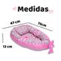 Imagem de Ninho Redutor de Berço para Bebê com Mosquiteiro Várias Estampas