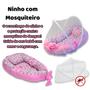 Imagem de Ninho Redutor de Berço para Bebê com Mosquiteiro Várias Estampas