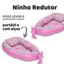 Imagem de Ninho Redutor de Berço para Bebê com Mosquiteiro Várias Estampas