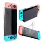 Imagem de Nintendo Switch TPU Soft Transparente Capa Protetora Moldura Protetor Dockable Compatível
