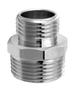 Imagem de Niple de Redução Metal 1/2 x 3/4 Cromado Rosca Externa