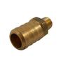 Imagem de Niple Espigão Fixo Macho 1/8NPT x 1/2" - Cód.1216