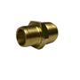 Imagem de Niple Galvanizado Duplo Adaptador Conexão Aço 1 x 3/4 Npt