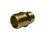 Imagem de Niple Latão Duplo Adaptador Conexão Metal 1 x 1 Npt