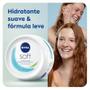 Imagem de NIVEA Creme Hidratante Soft 48g - Hidratação suave e textura leve de rápida absorção que deixa sua pele macia e com sens