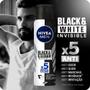 Imagem de Nivea for men desosorante aerossol invisible black&white com 150ml 