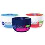 Imagem de NIVEA Kit  Creme Hidratante Facial Antissinais 100g + Nutritivo 100g + Noturno 100g