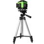 Imagem de Nível A Laser 12 Linhas Autonivelante Verde Com 02 Baterias E Tripé 