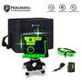 Imagem de Nível a Laser 12 Linhas Pracmanu - Verde, Auto-nivelamento, Horizontal e Vertical