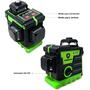 Imagem de Nível a Laser 12 Linhas Pracmanu - Verde, Auto-nivelamento, Horizontal e Vertical