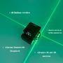 Imagem de Nível a Laser 16 Linhas Verdes Portatil Recarregável Com Tripe IP54 Alarme Sonoro 30 Metros
