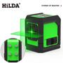 Imagem de Nível a laser c/ suporte 2 linhas Vertical e horizontal - Hilda
