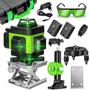 Imagem de Nível Á Laser Verde 4d 16 Linhas 360 Profissional + Suporte