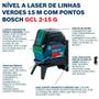 Imagem de Nivel a Laser Verde GCL215 Bosch