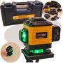 Imagem de Nível De Laser Profissional 12 Linhas 30m Com Tripé E Maleta