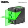 Imagem de Nível Laser 2 Linhas Verde Autonivelante Com Suporte E Mini Tripé Hilda