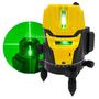 Imagem de Nível Laser Com 5 Linhas Verde Profissional 360 Recarregável 20 Metros BOM6211