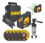 Imagem de Nível Laser Linhas Verdes Dewalt Dw088cg com Tripé e 5 Discos Metal