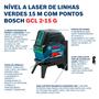 Imagem de Nível Laser Verde GCL 2-15 G Profissional Bosch + Tripé