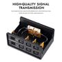 Imagem de Nobsound MC103 Pro - Interruptor de Áudio 3 Entradas/3 Saídas XLR com Carcaça de Alumínio