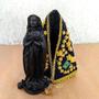 Imagem de Nossa Senhora Aparecida Original Resina Com Manto Coroa 19cm